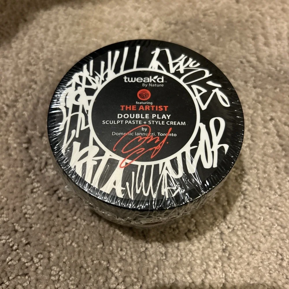 SEALED Tweak'd by Nature The Artist Double Play Sculpt Paste & Style Cream Rare